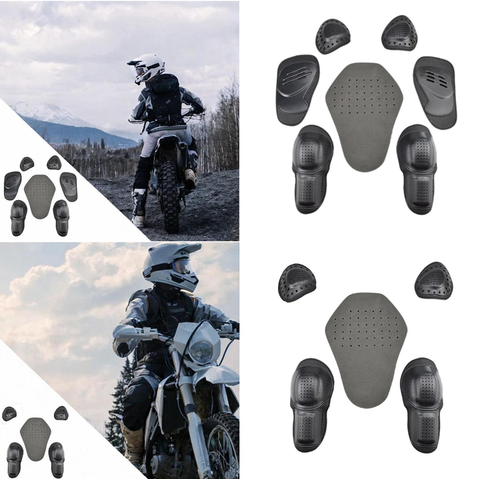 Motorcycle Gear Mens - แผ่นป้องกันตัวรถมอเตอร์ไซค์อเนกประสงค์ ชุดป้องกันความปลอดภัยประสิทธิภาพสูง สำหรับผู้ขับขี่มอเตอร์ไซค์ชายหญิง