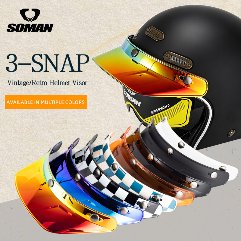 ชิลด์หน้ากากมอเตอร์ไซค์ วินเทจ - Motorcycle Gear Vintage บทวิจารณ์และราคา