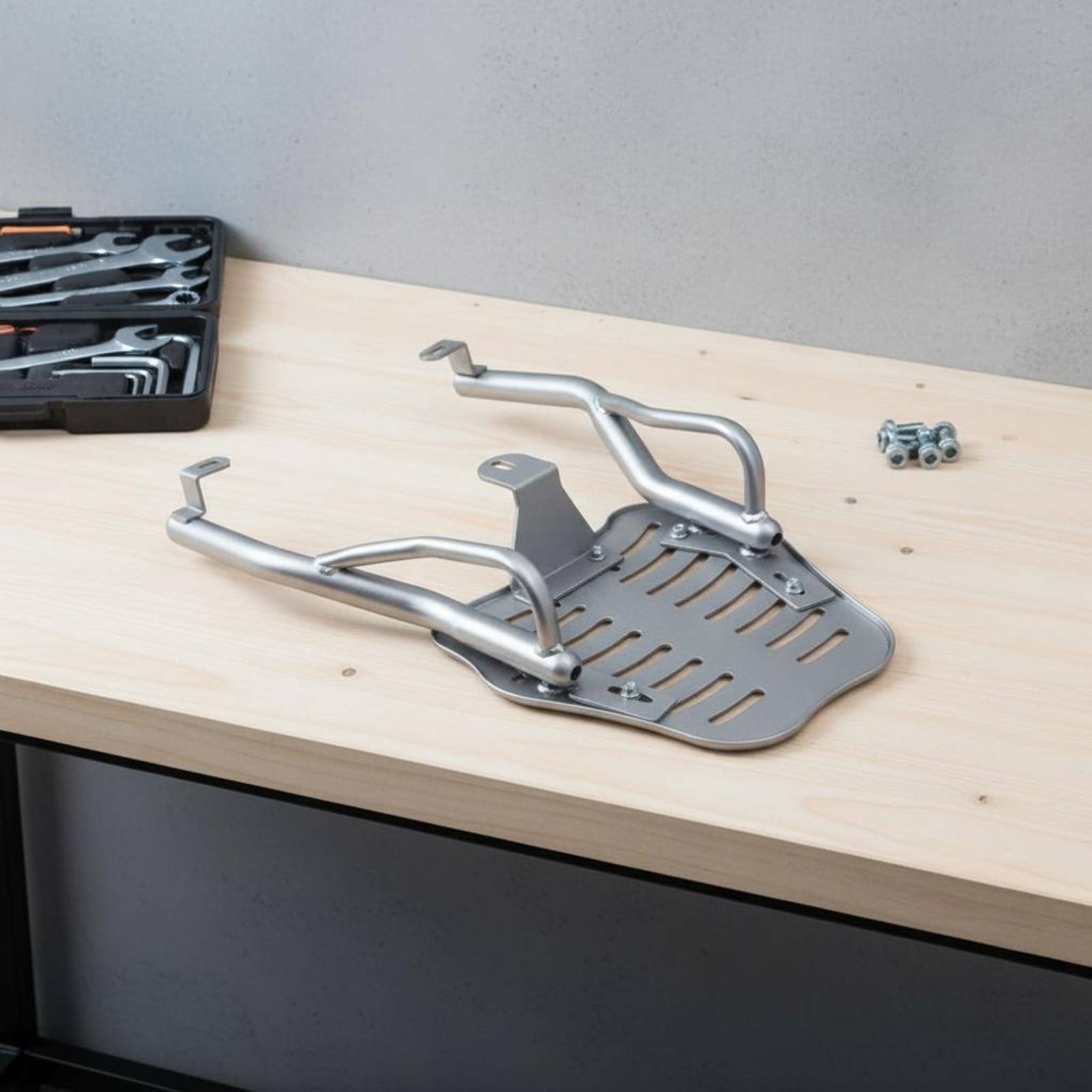 กล่องเก็บของสำหรับมอเตอร์ไซค์  - Motorcycle Gear Rack บทวิจารณ์และราคา