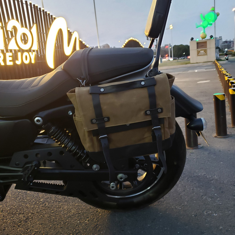 Vintage รถจักรยานยนต์ Saddleba - Motorcycle Gear Vintage บทวิจารณ์และราคา