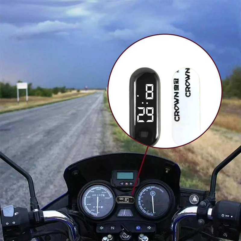 นาฬิกาติดรถยนต์เรืองแสง นาฬิกา - Motorcycle Gear Rack บทวิจารณ์และราคา