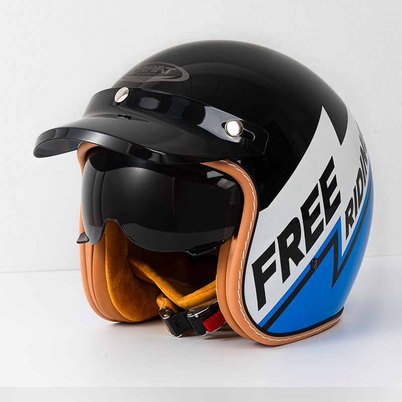 หมวกกันน็อคสไตล์ญี่ปุ่นเกาหลีส - Motorcycle Gear Vintage บทวิจารณ์และราคา