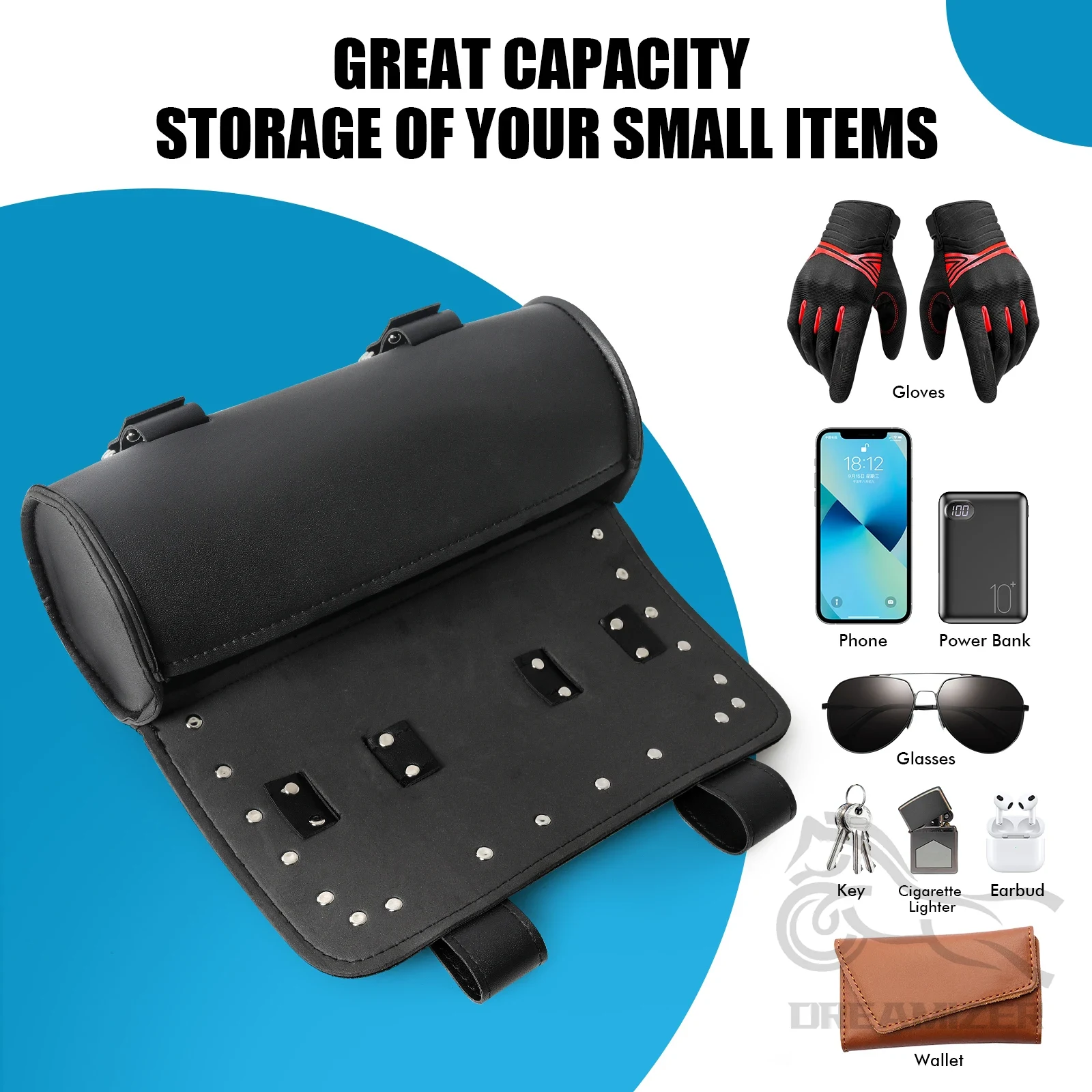 กระเป๋าใส่เครื่องมือสำหรับโช้ค - Motorcycle Gear Vintage บทวิจารณ์และราคา