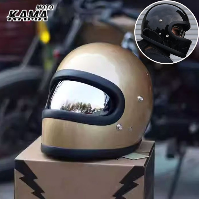หมวกกันน็อคแบบเปิดหน้าสำหรับมอ - Motorcycle Gear Vintage บทวิจารณ์และราคา