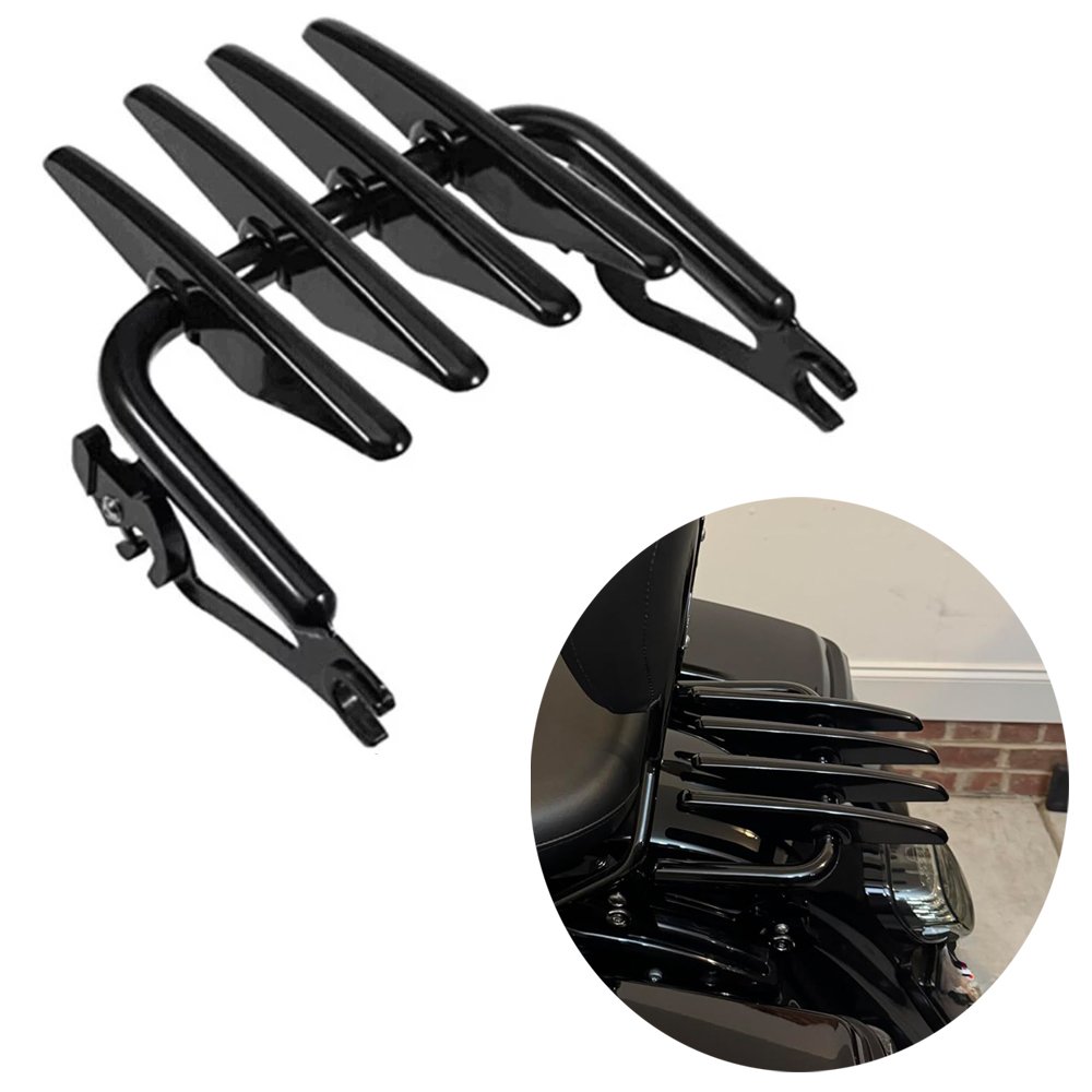 แร็คสัมภาระแบบถอดได้สำหรับรถมอ - Motorcycle Gear Rack บทวิจารณ์และราคา