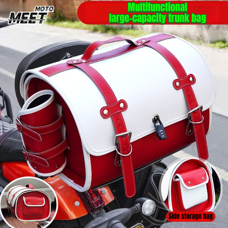 กระเป๋ากันน้ำ กระเป๋าหนังวินเท - Motorcycle Gear Vintage บทวิจารณ์และราคา