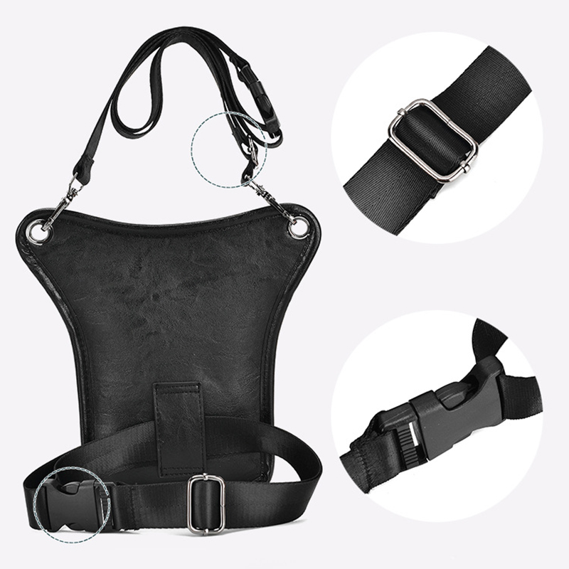 Vintage Pu หนังเอว Pack กระเป๋ - Motorcycle Gear Vintage บทวิจารณ์และราคา
