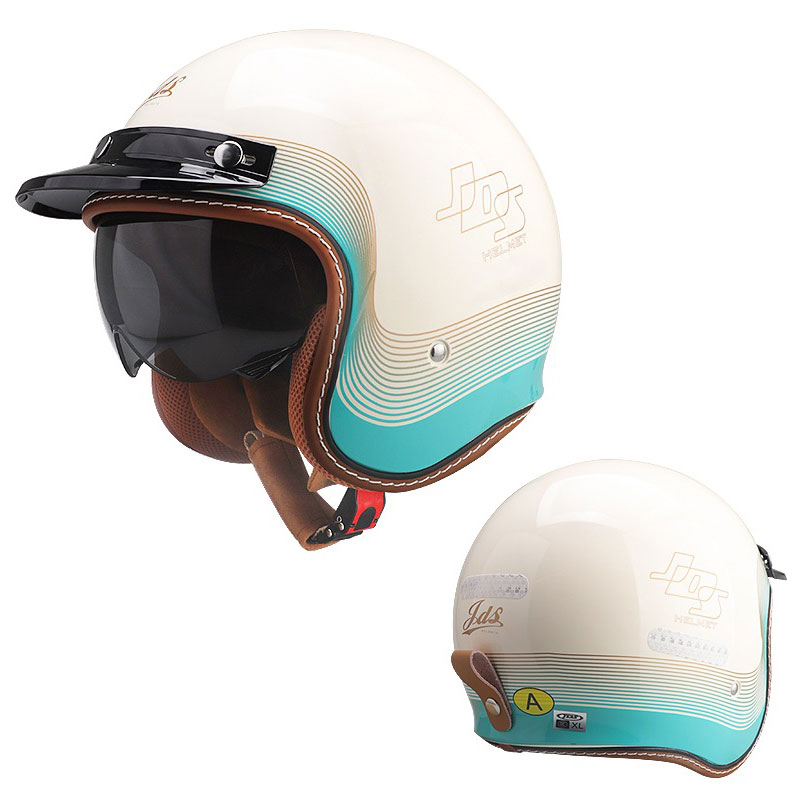 หมวกกันน็อคมอเตอร์ไซค์แบบเปิดห - Motorcycle Gear Vintage บทวิจารณ์และราคา