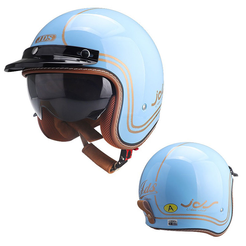 หมวกกันน็อคมอเตอร์ไซค์แบบเปิดห - Motorcycle Gear Vintage บทวิจารณ์และราคา
